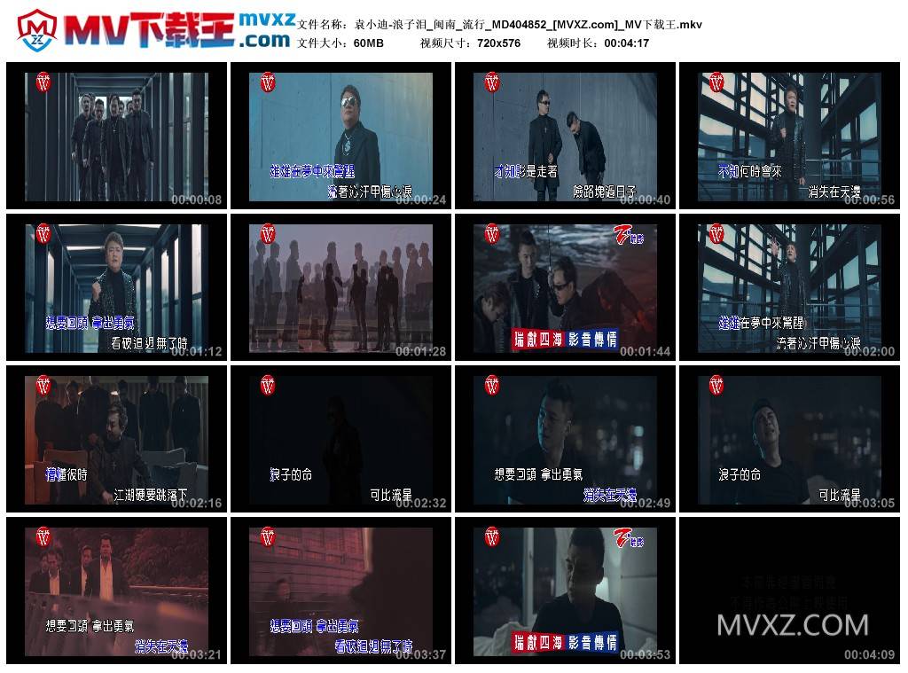 袁小迪-浪子泪_闽南_流行_MD404852